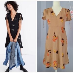 MADEWELL Silk Poppy Dress